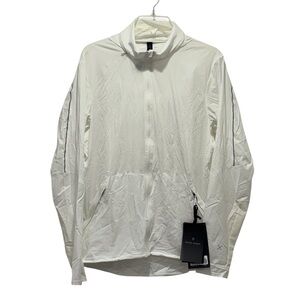 Lululemon NWT Women's Active Jacket White Nylon Running Training Size M